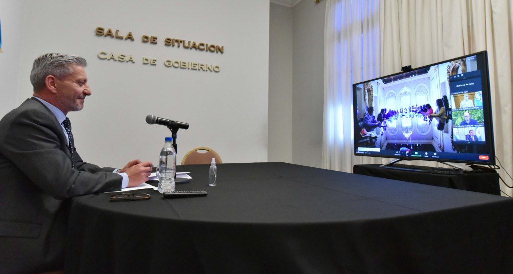 #POLÍTICA | ARCIONI PARTICIPÓ JUNTO A OTROS GOBERNADORES DE UNA VIDEOCONFERENCIA CON EL PRESIDENTE DE LA&nbsp;NACIÓN