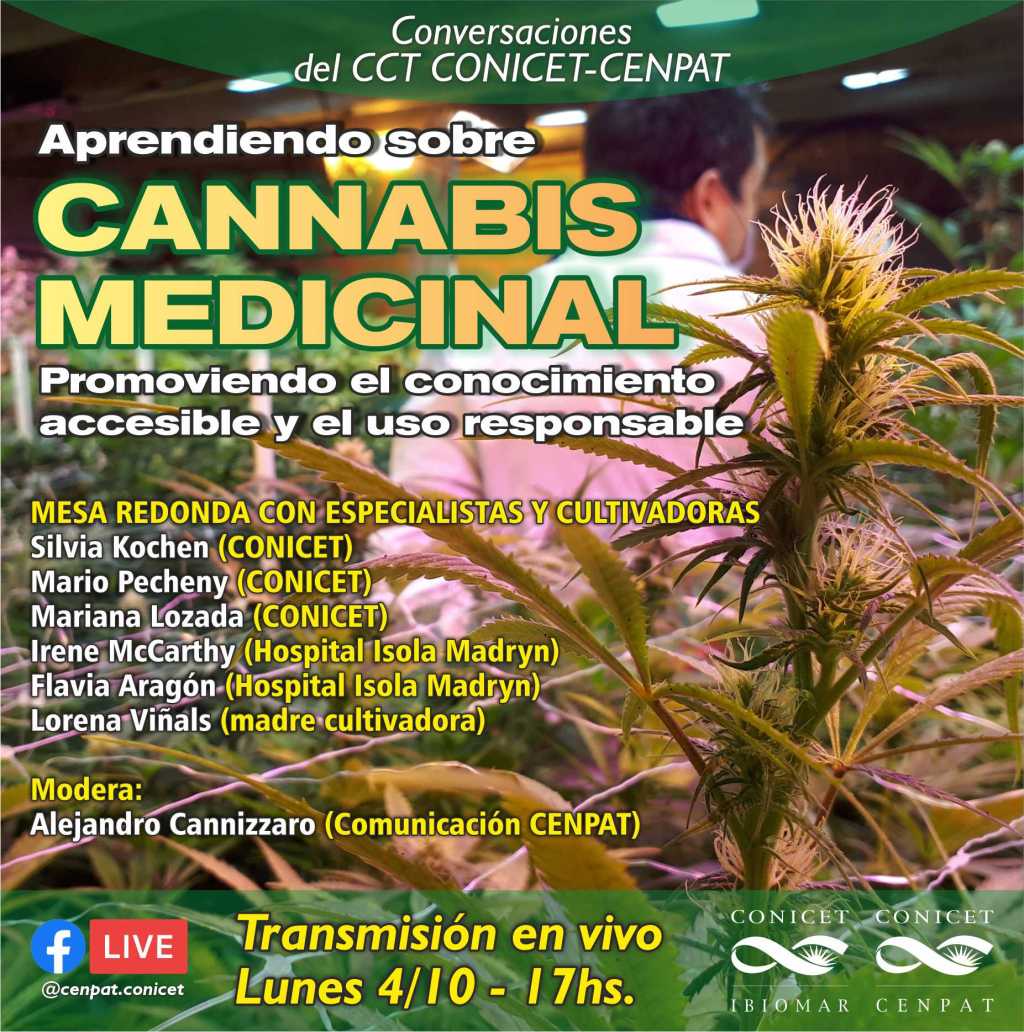 #CIENCIA | CONVERSATORIO VIRTUAL SOBRE CANNABIS&nbsp;MEDICINAL