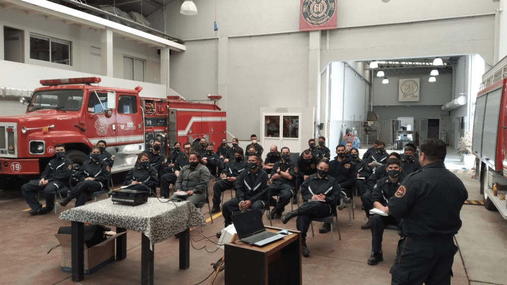 #MADRYN | CAPACITACION PARA LOS BOMBEROS&nbsp;VOLUNTARIOS