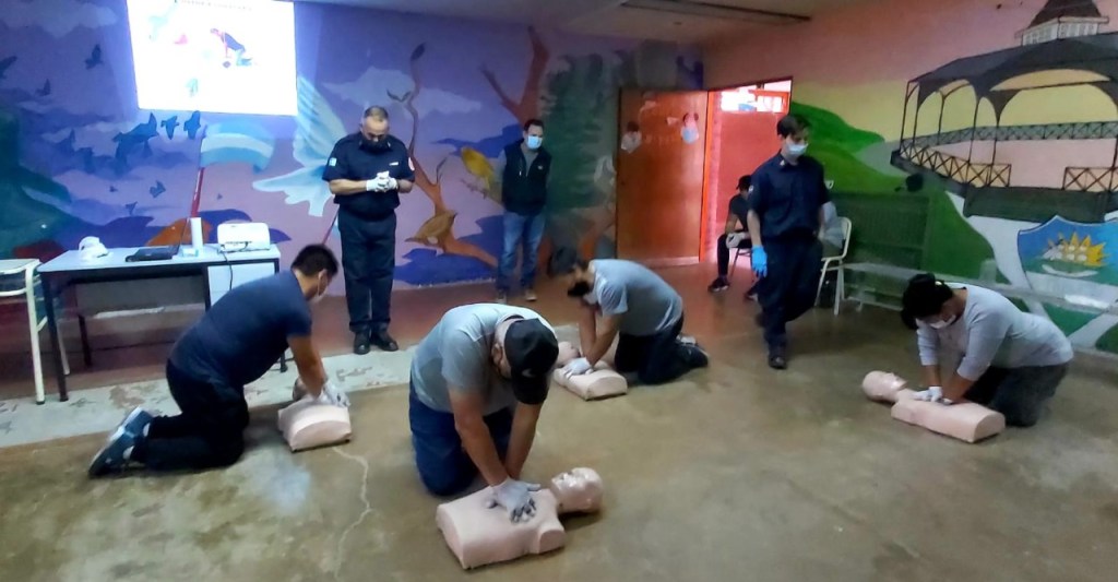 #CHUBUT | CAPACITAN EN RCP A PERSONAL DEL COSE DE&nbsp;TRELEW