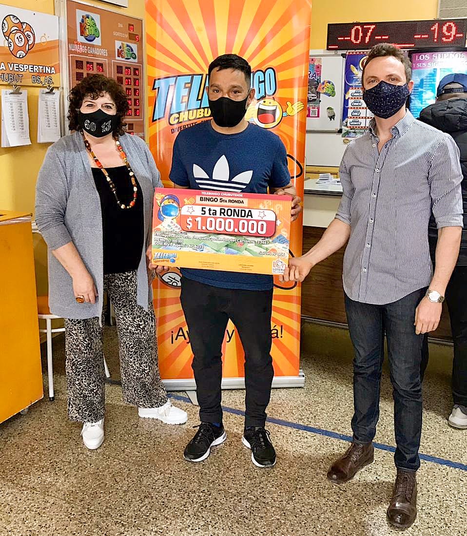 #CHUBUT | APOSTADOR DE COMODORO GANÓ UN MILLON DE PESOS EN EL&nbsp;TELEBINGO