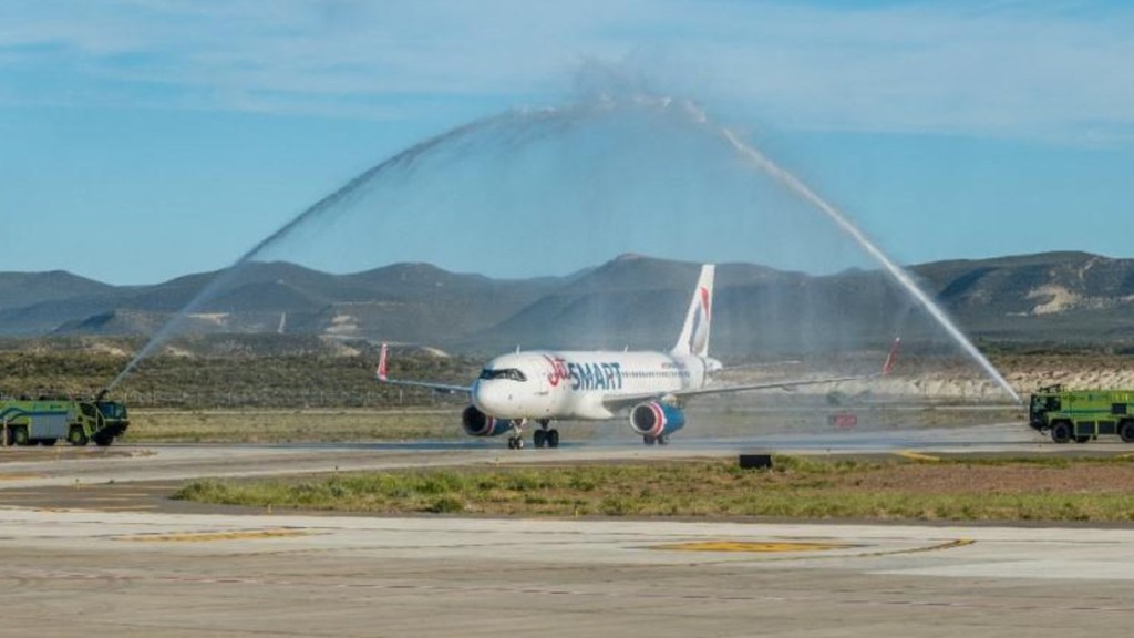 #CHUBUT | LLEGÓ EL PRIMER VUELO DE&nbsp;JETSMART