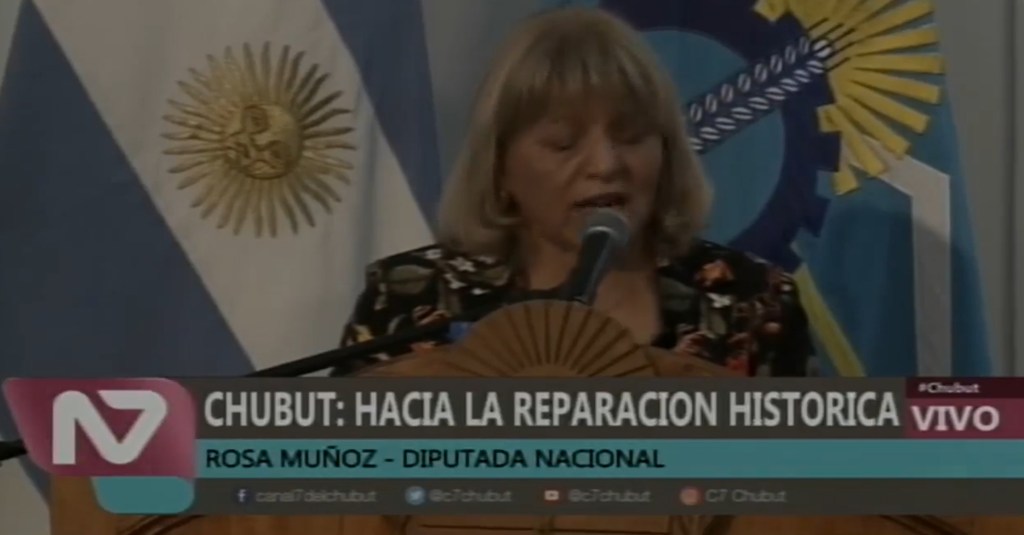 #CHUBUT | EN VIVO, LA PRESENTACIÓN DEL PROYECTO DE REPARACIÓN&nbsp;HISTÓRICA