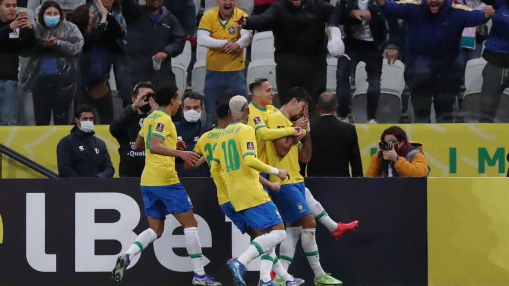 #ELIMINATORIAS | BRASIL LE GANÓ A COLOMBIA Y ES EL PRIMER SUDAMERICANO EN CLASIFICAR AL MUNDIAL DE QATAR 2022 