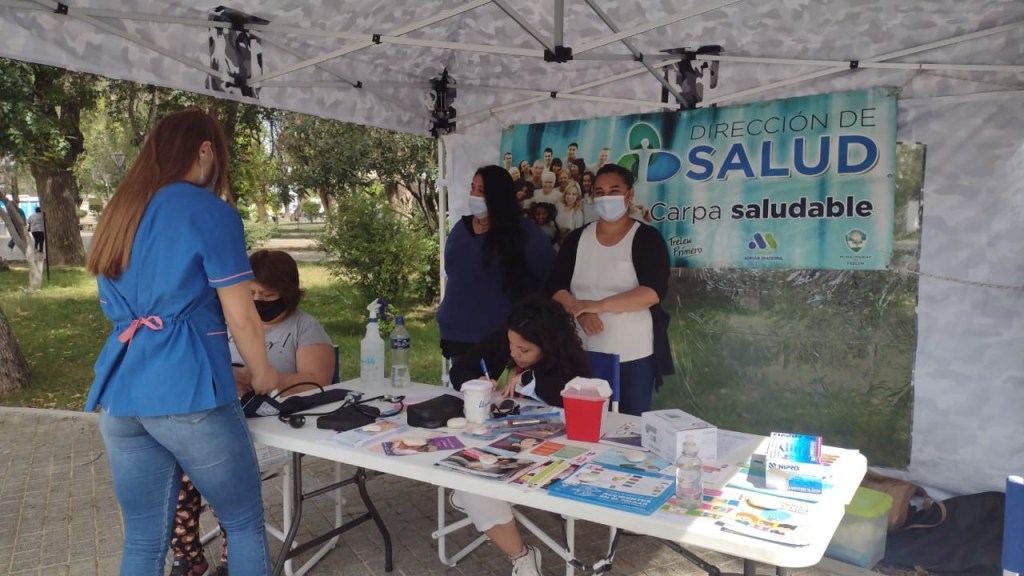 #TRELEW | LA CARPA DE SALUD FUNCIONARÁ TRES DÍAS A LA&nbsp;SEMANA