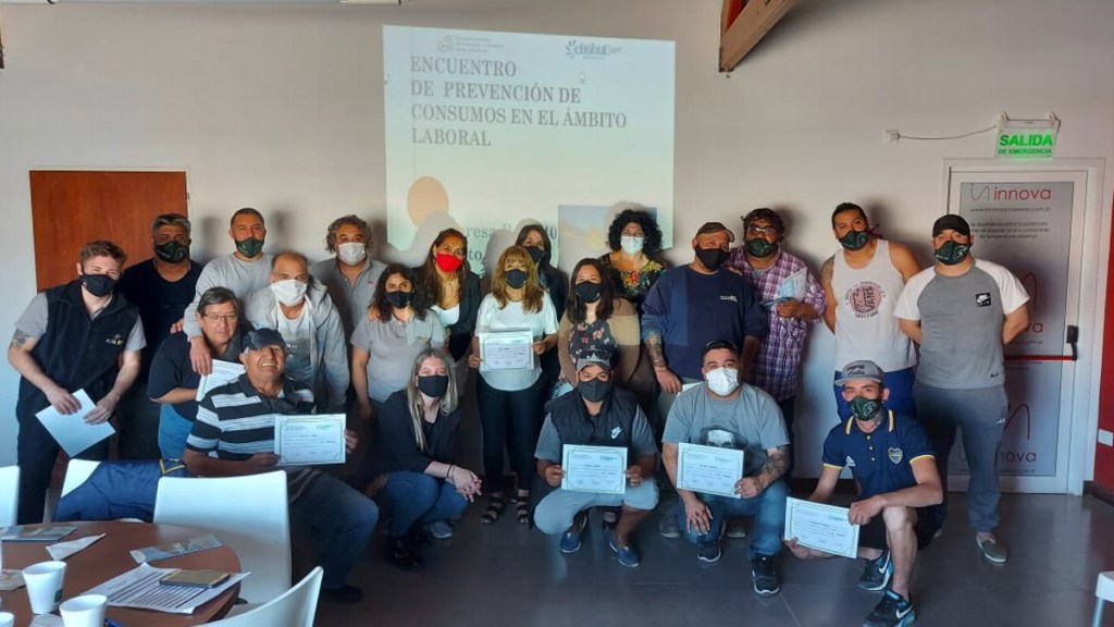 #SALUD | TRABAJAN EN LA PREVENCIÓN DEL CONSUMO PROBLEMÁTICO DE SUSTANCIAS EN EL ÁMBITO&nbsp;LABORAL