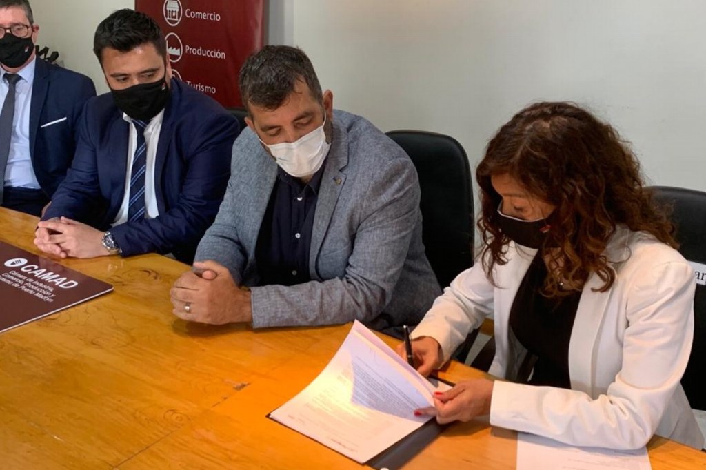 #CHUBUT | BANCO DEL CHUBUT FIRMÓ CONVENIO CON LA&nbsp;CAMAD