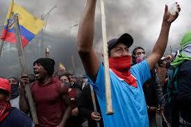 #MUNDO | INDÍGENAS DE ECUADOR EN PROTESTA POR TIEMPO&nbsp;INDEFINIDO