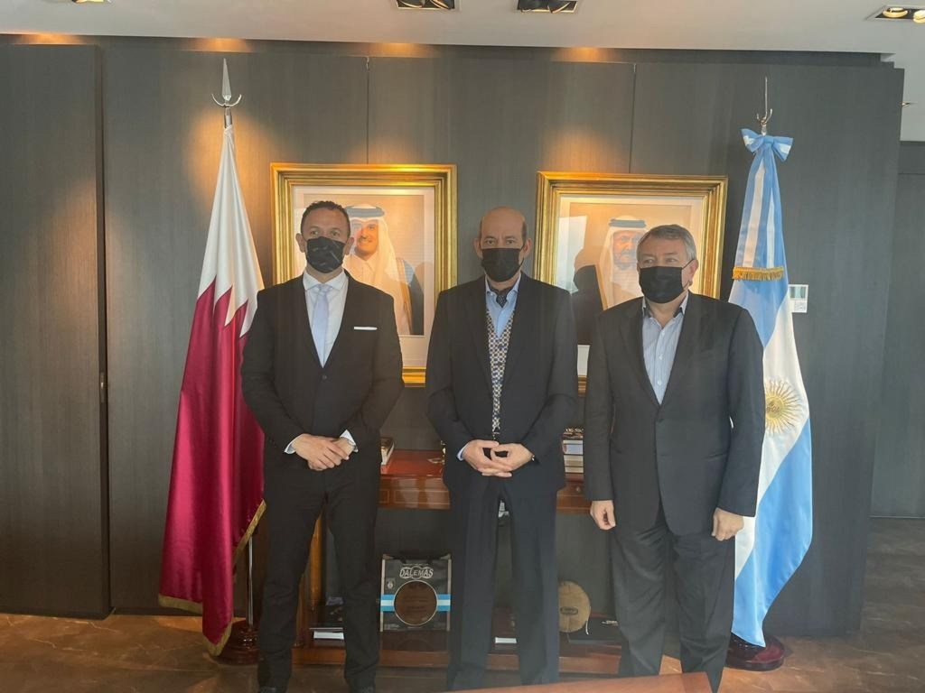 #TRELEW| MADERNA SE REUNIÓ CON EL EMBAJADOR DE&nbsp;QATAR