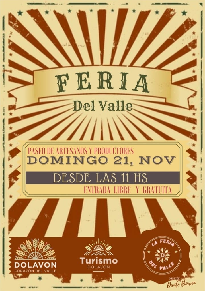 #DATO | VUELVE LA FERIA DEL VALLE A&nbsp;DOLAVON
