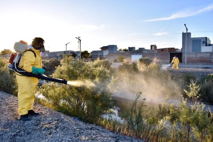 #TRELEW | COMENZÓ EL PLAN DE FUMIGACIÓN Y&nbsp;DESINFECCIÓN