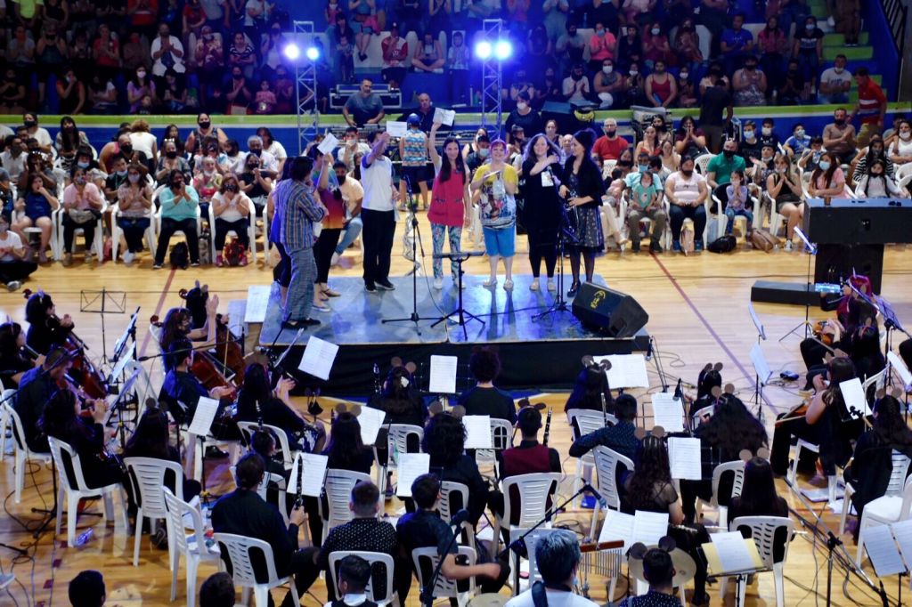 #TRELEW | MAS DE 500 NIÑAS Y NIÑOS EN LA PROPUESTA MUSICAL DE LA ORQUESTA DEL B°&nbsp;INTA
