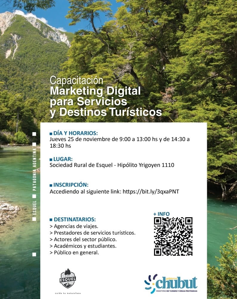 #DATO | TALLER DE MARKETING DIGITAL PARA DESTINOS Y SERVICIOS&nbsp;TURÍSTICOS
