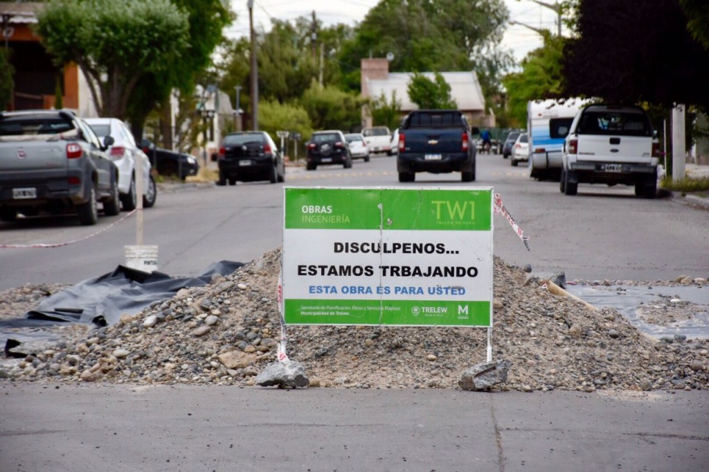 #TRELEW |TAREAS DE REPARACION Y CONSERVACIÓN DE&nbsp;CALLES