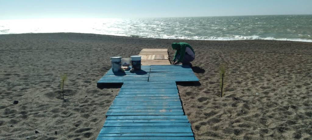 #RAWSON | REPONEN RAMPAS EN PLAYA&nbsp;UNIÓN