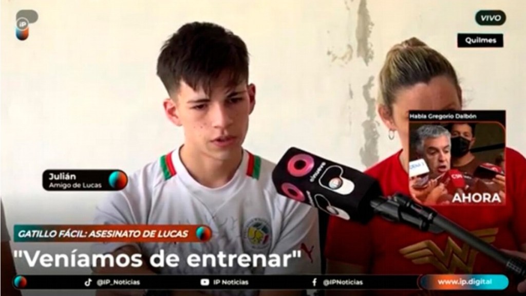 #POLICIALES | «DECÍAN QUE NOS TENÍAN QUE DAR UN TIRO EN LA CABEZA A CADA UNO»: ESCALOFRIENTE AMENAZA DE LOS ASESINOS DE&nbsp;LUCAS