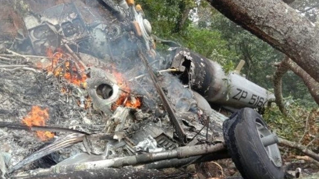 #TRAGÉDIA | MUERE EL JEFE DEL ESTADO MAYOR DE LA INDIA JUNTO A SU ESPOSA Y 11 PERSONAS MAS EN ACCIDENTE&nbsp;AÉREO