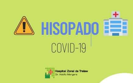 #TRELEW | DIAS Y HORARIOS PARA&nbsp;HISOPARSE