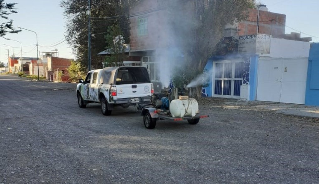 #RAWSON | TAREAS DE FUMUGACIÓN EN LA&nbsp;CAPITAL