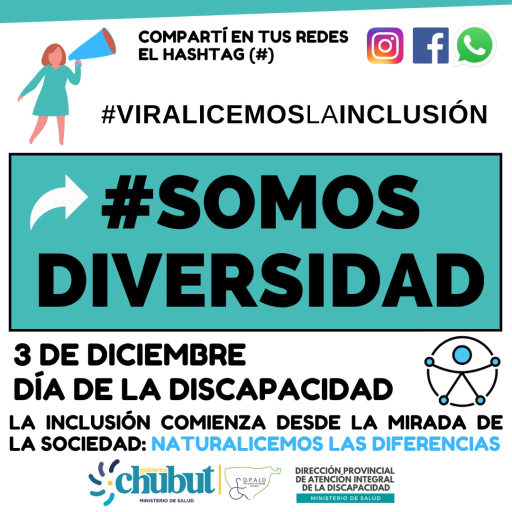 #CHUBUT | ACTIVIDADES POR EL DÍA INTERNACIONAL DE LAS PERSONAS CON&nbsp;DISCAPACIDAD