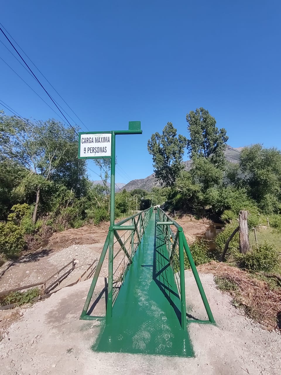 #CHUBUT | RECONSTRUYEN PASARELAS EN EL MAITÉN Y EL&nbsp;HOYO