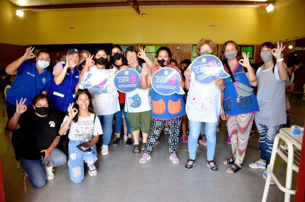 #TRELEW | CHARLAS EN ESCUELAS SOBRE LA IMPORTANCIA DE NO USAR&nbsp;PIROTECNIA