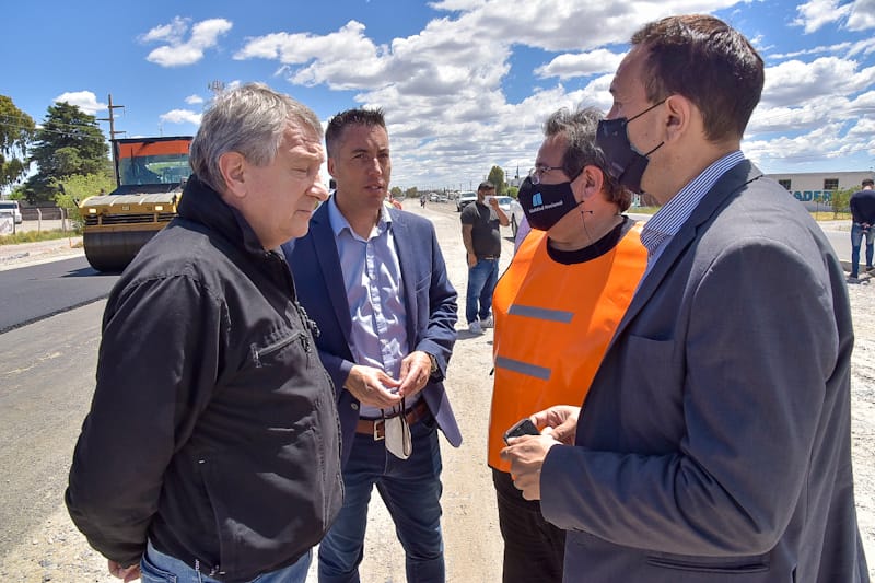 #TRELEW | REPAVIMENTAN EL ACCESO AL&nbsp;AEROPUERTO