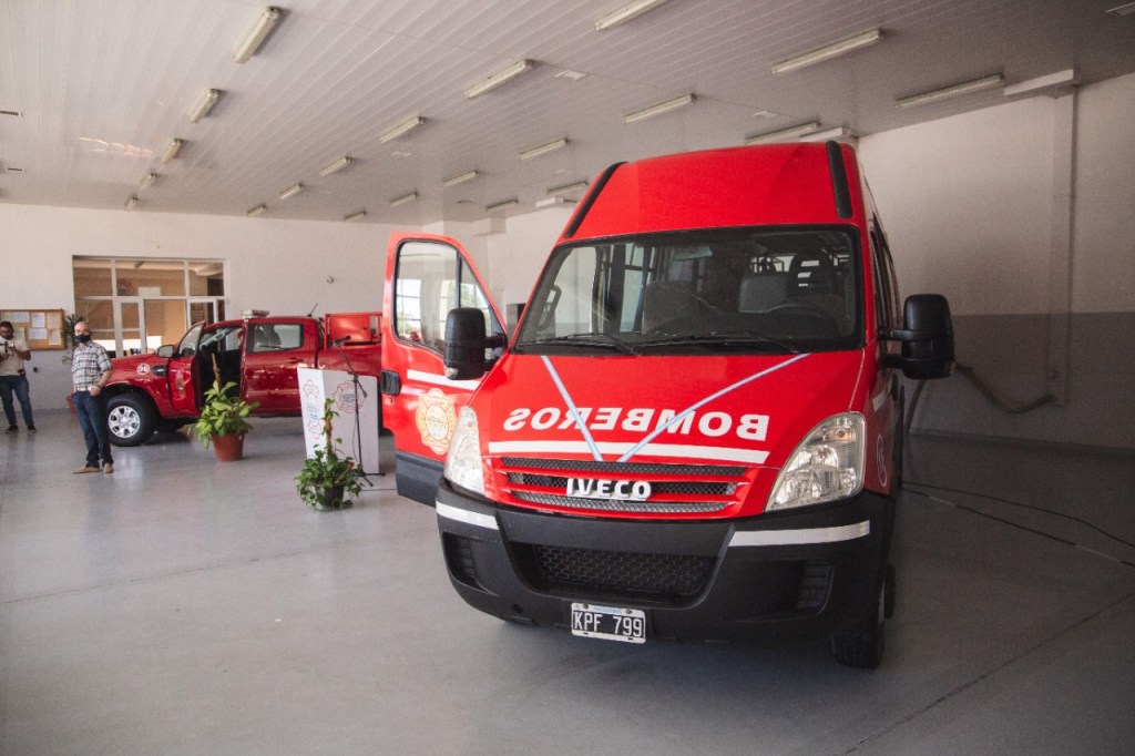 #RAWSON | BOMBEROS PRESENTARON NUEVOS&nbsp;VEHÍCULOS