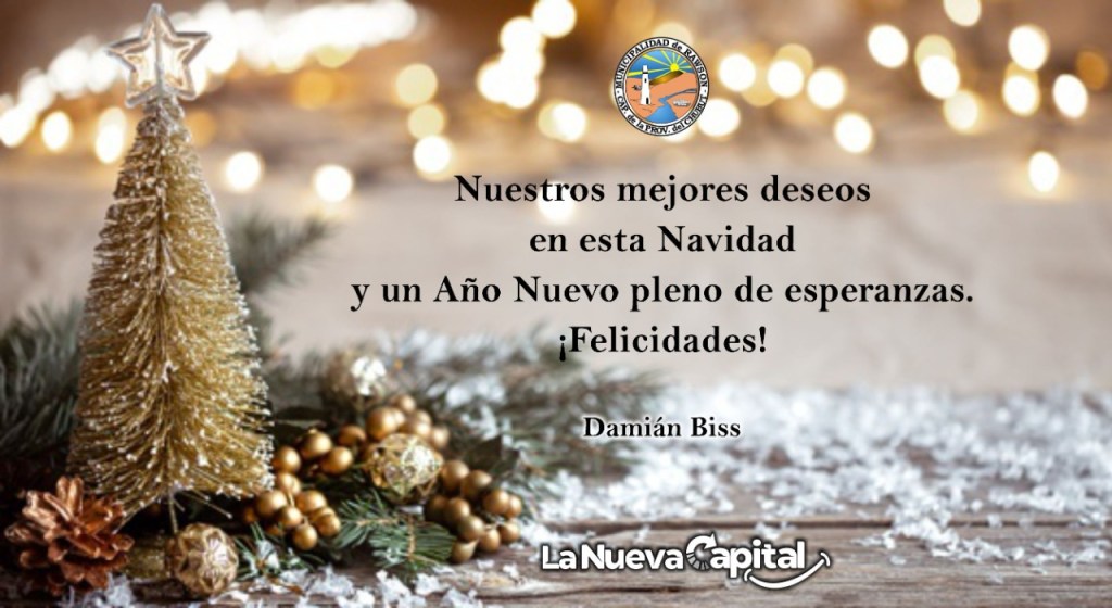 #RAWSON | Biss envió un saludo navideño a los vecinos y&nbsp;vecinas