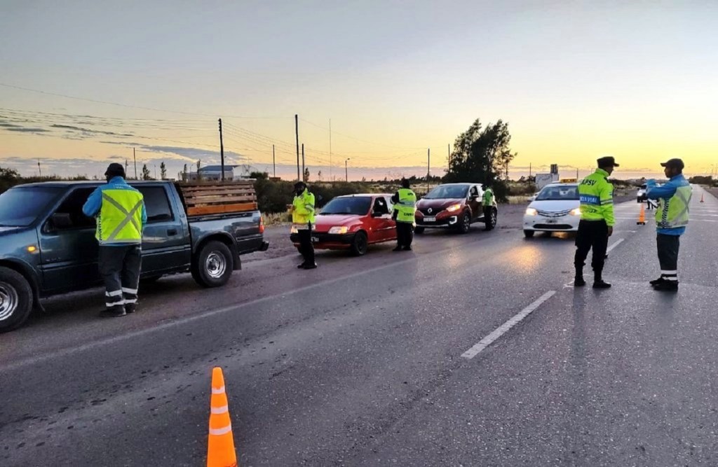 #CHUBUT | RESULTADOS DE LOS CONTROLES VEHICULARES DURANTE EL FIN DE&nbsp;SEMANA