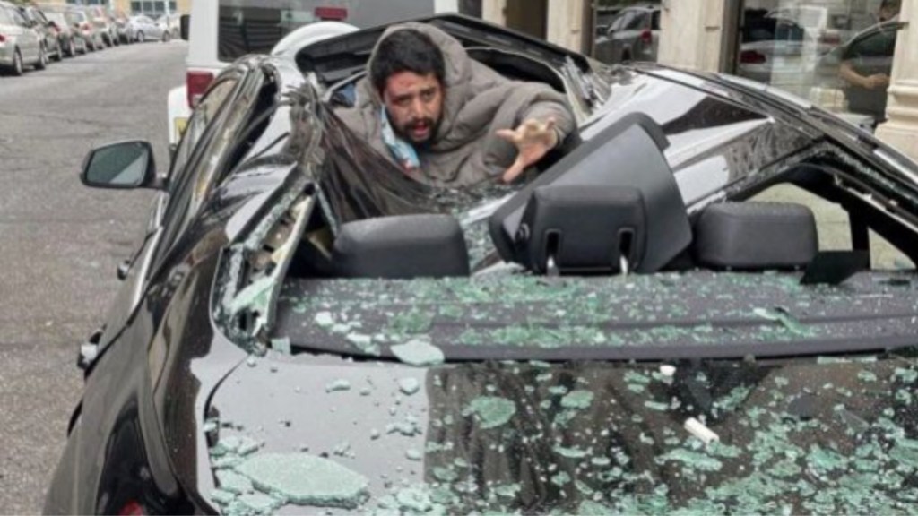 #INCREÍBLE | CAYÓ DE UN NOVENO PISO SOBRE UN AUTO DE ALTA GAMA Y SOBREVIVIÓ&nbsp;MILAGROSAMENTE