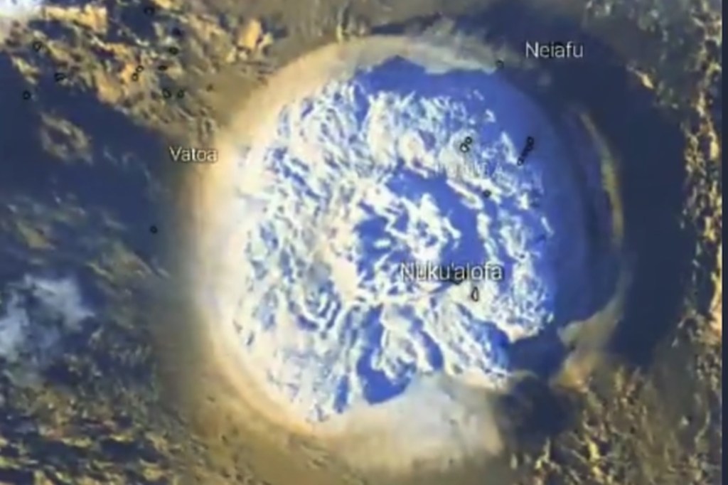 #ASOMBROSO | LA ERUPCIÓN VOLCÁNICA EN TONGA FUE MUCHO MAS POTENTE QUE LA BOMBA ATÓMICA DE&nbsp;HIROSHIMA