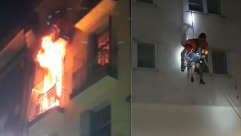 #TRAGEDIA | MURIÓ UNA MUJER EN UN INCENDIO DE UN EDIFICIO CERCA DEL&nbsp;OBELISCO