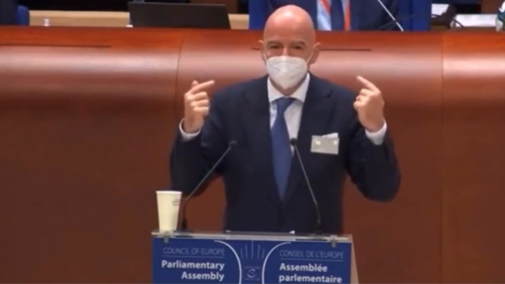 #FÚTBOL | POLÉMICAS DECLARACIONES DEL PRESIDENTE DE LA FIFA AL DEFENDER EL PROYECTO DE MUNDIALES CADA DOS&nbsp;AÑOS