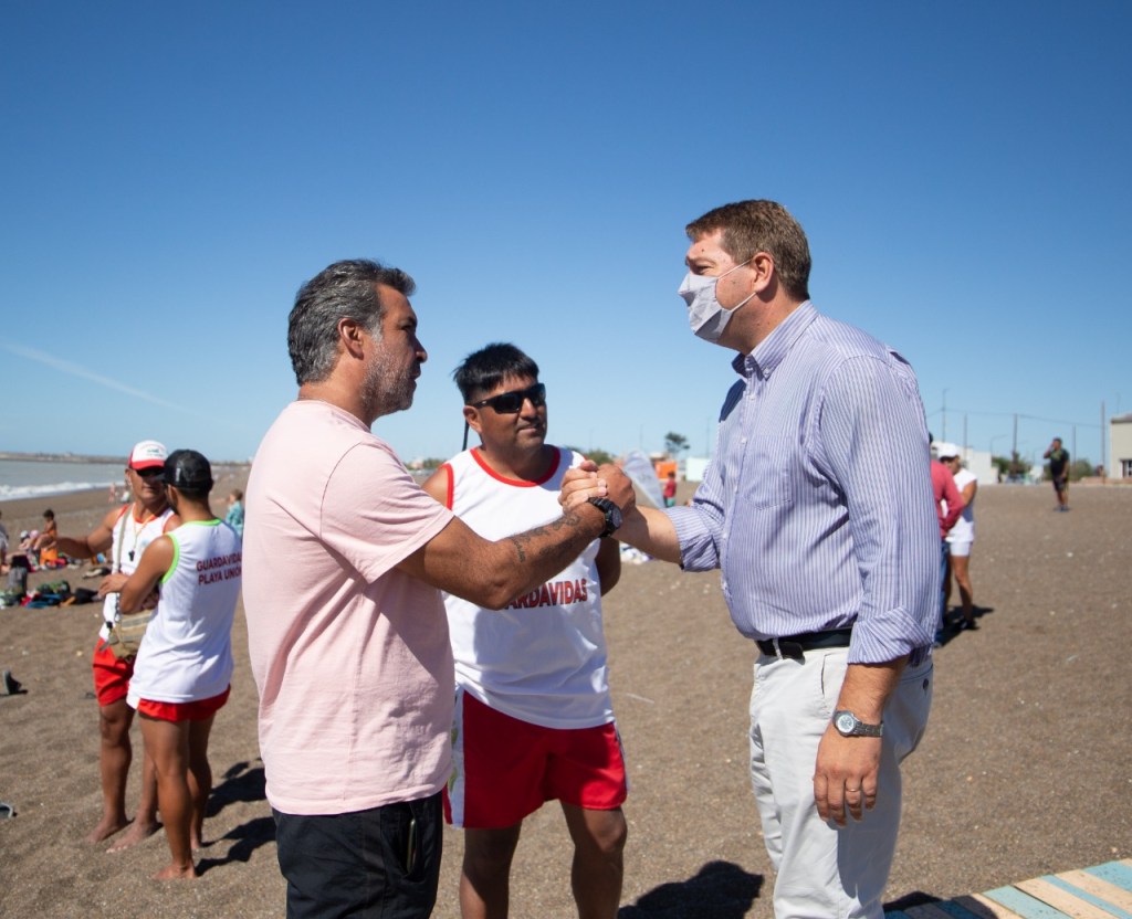 #RAWSON | GUARDAVIDAS DE CÓRDOBA SE ENTRENAN EN PLAYA&nbsp;UNION