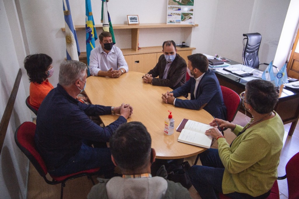 #RAWSON | REUNIÓN POR TRATAMIENTO DE RESIDUOS&nbsp;URBANOS