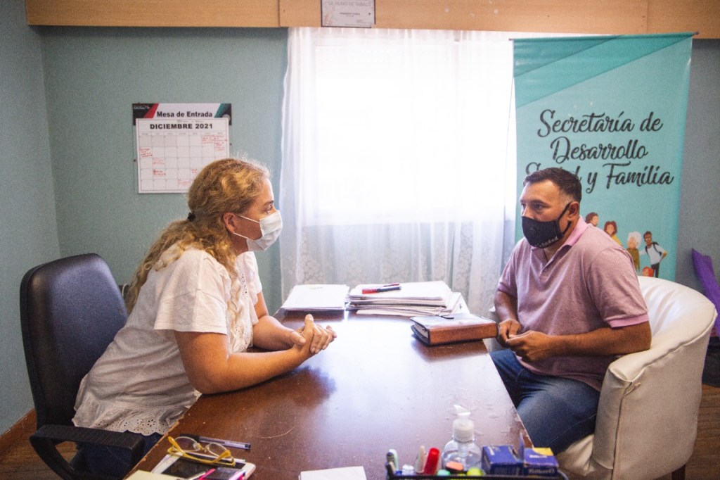 #RAWSON | REUNIÓN CON EL ÁREA SOCIAL DEL IPV TRAS LAS&nbsp;LLUVIAS