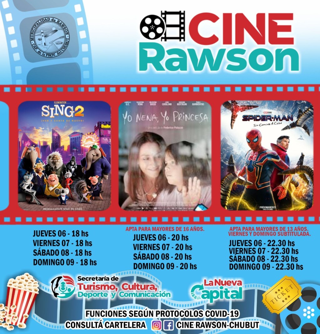 #DATO | Estos son los primeros estrenos del año en el Cine Teatro&nbsp;Rawson