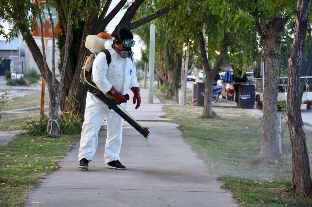 #TRELEW | COMENZARON EL PLAN DE&nbsp;FUMIGACIÓN