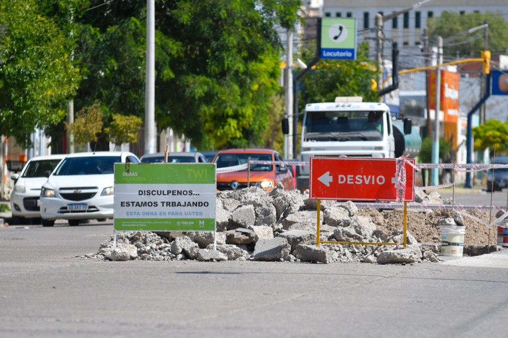#TRELEW | TRABAJOS DE BACHEO EN LA&nbsp;CIUDAD