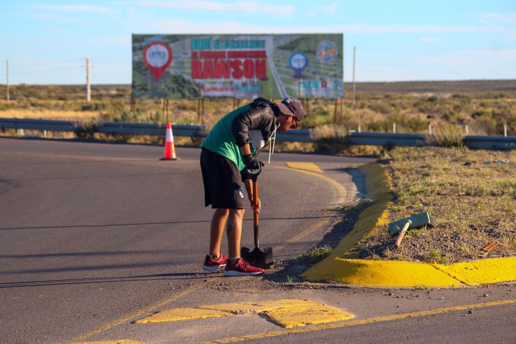 #RAWSON | LIMPIEZA EN LOS ACCESOS A LA&nbsp;CAPITAL