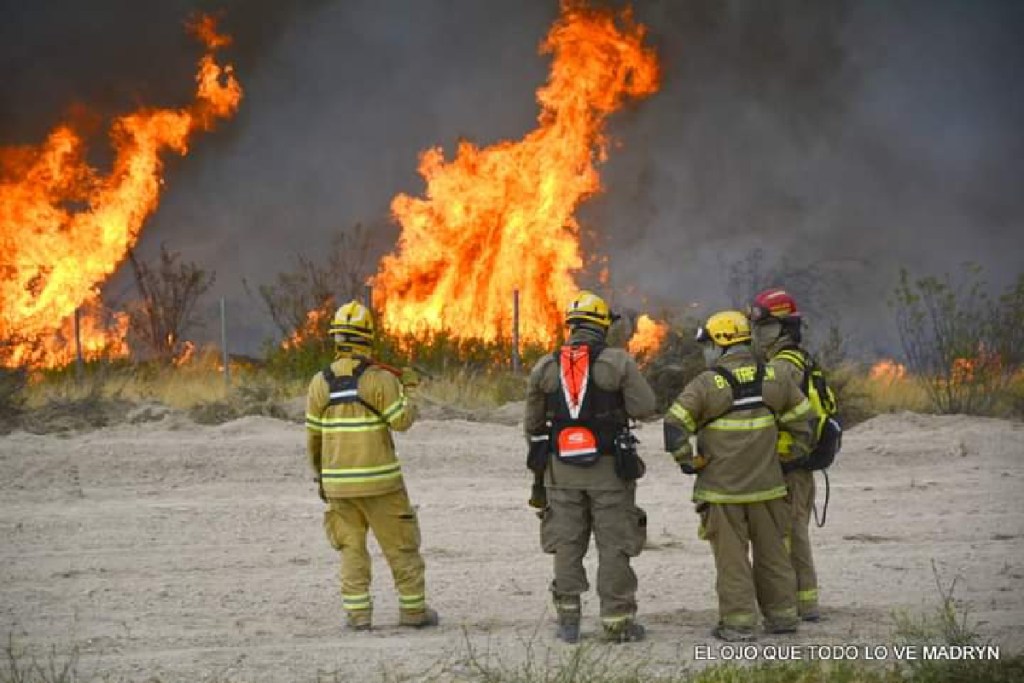 #AHORA | APARECEN ESPERANZAS EN LA LUCHA CONTRA EL INCENDIO EN&nbsp;MADRYN