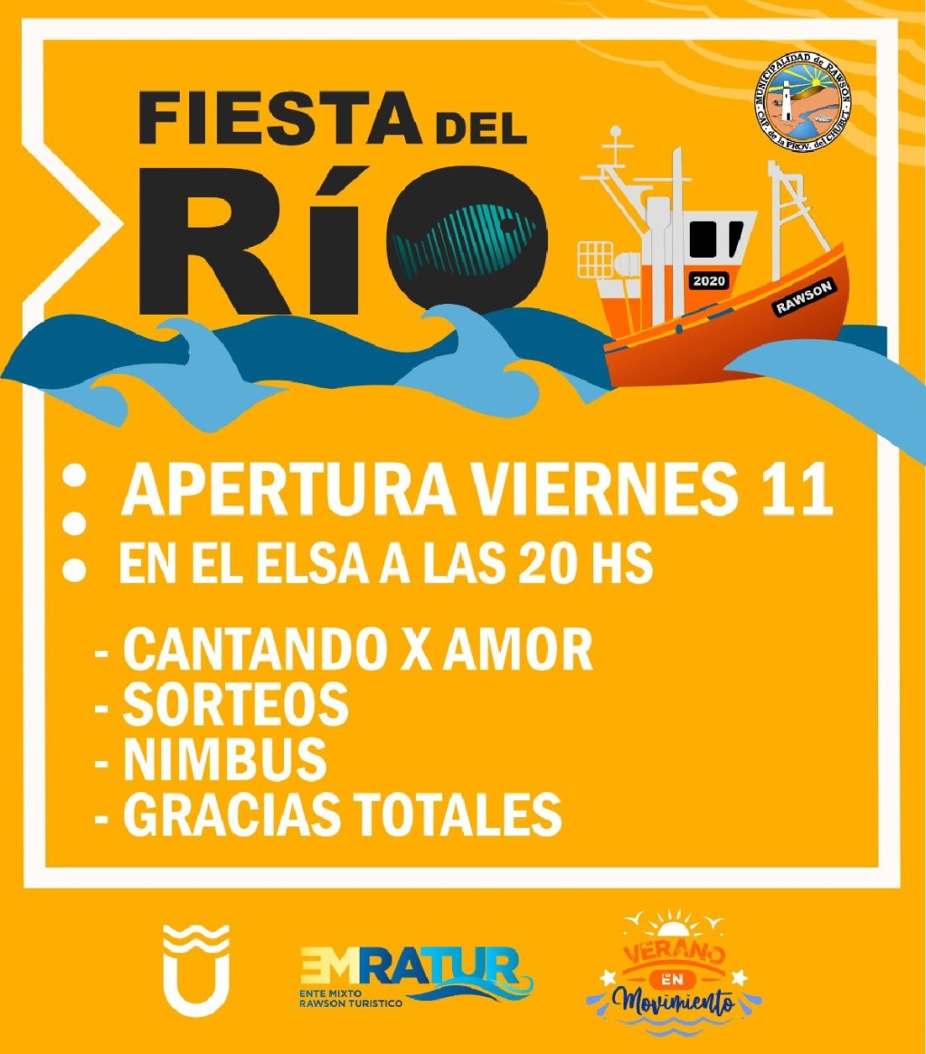 #DATO | TODOS LOS DETALLES DE LA «FIESTA DEL&nbsp;RÍO»