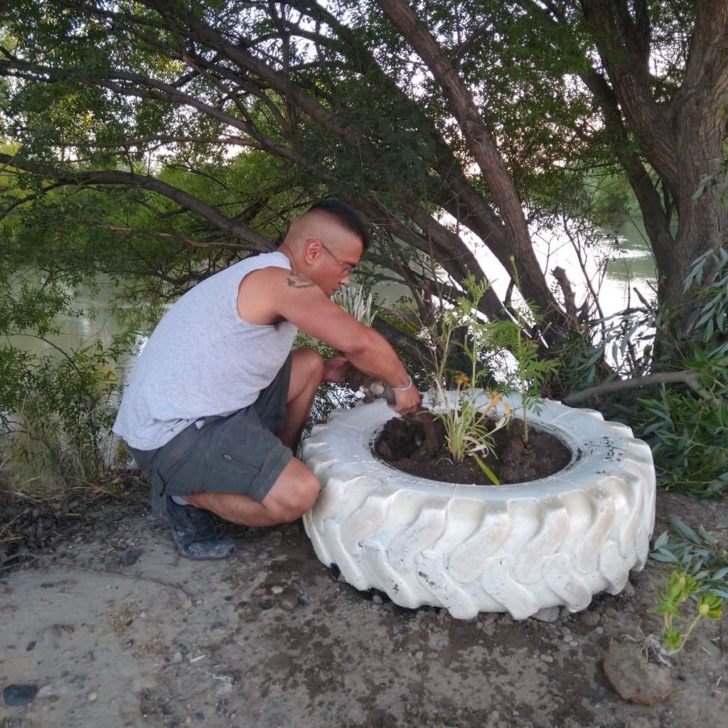 #RAWSON | Trabajos de saneamiento ambiental del Área&nbsp;3