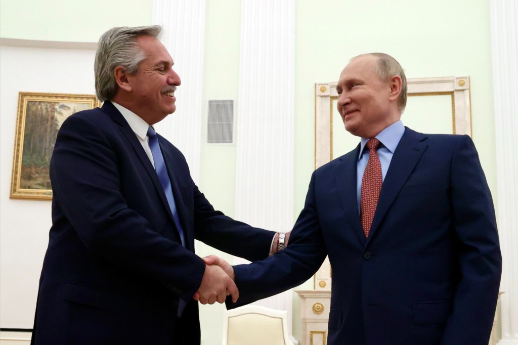 #POLÍTICA | FERNÁNDEZ SE REUNIÓ CON PUTIN Y DESTACÓ LA COLABORACIÓN RUSA DURANTE LA&nbsp;PANDEMIA