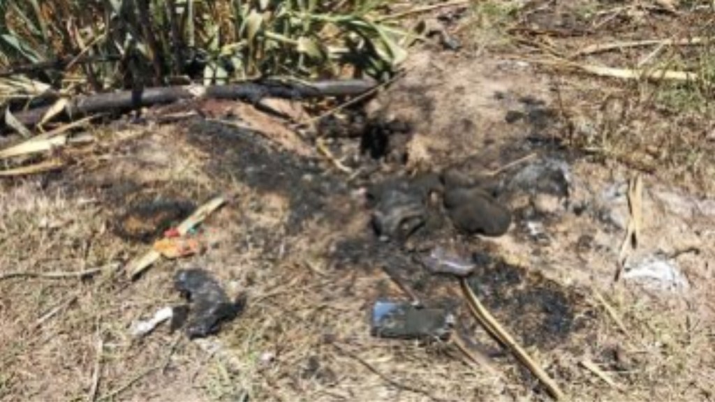 #MACABRO | ENCONTRARON EN UN BALDÍO UN CADÁVER BALEADO Y COMPLETAMENTE&nbsp;CALCINADO