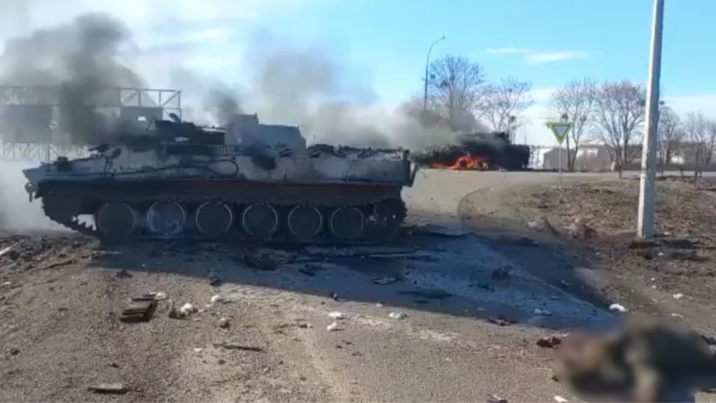 #GUERRA | CADÁVERES CALCINADOS, DESTRUCCIÓN Y DESOLACIÓN AL ESTE DE&nbsp;UCRANIA