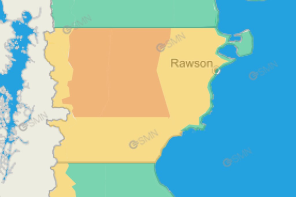 #CHUBUT | ALERTA AMARILLA Y NARANJA PARA TODA LA PROVINCIA POR FUERTES LLUVIAS Y&nbsp;TORMENTAS