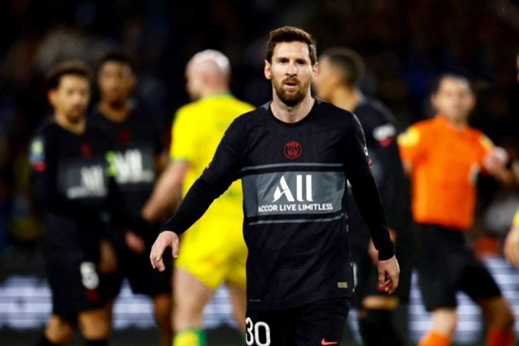 #FÚTBOL | DURA DERROTA DEL PSG DE MESSI 3-1 CON EL&nbsp;NANTES