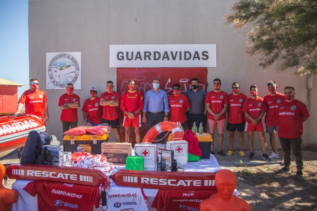 #RAWSON | DESTACADA LABOR DE LOS&nbsp;GUARDAVIDAS